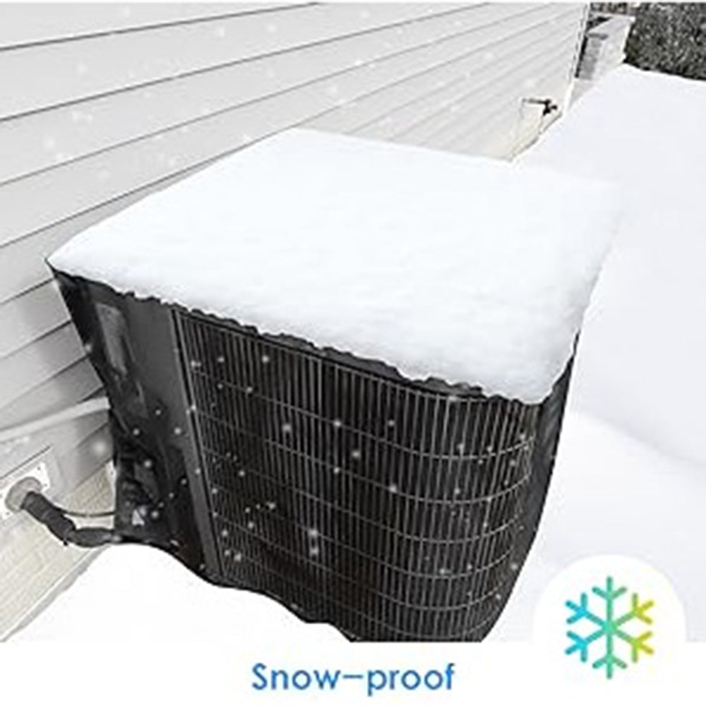 KG0268 Outdoor Snow-proof Air Conditioning Mesh Cover with Removable Top, Size S KG0268 Outdoor Snow-proof Air Conditioning Mesh Cover with Removable Top, Size S